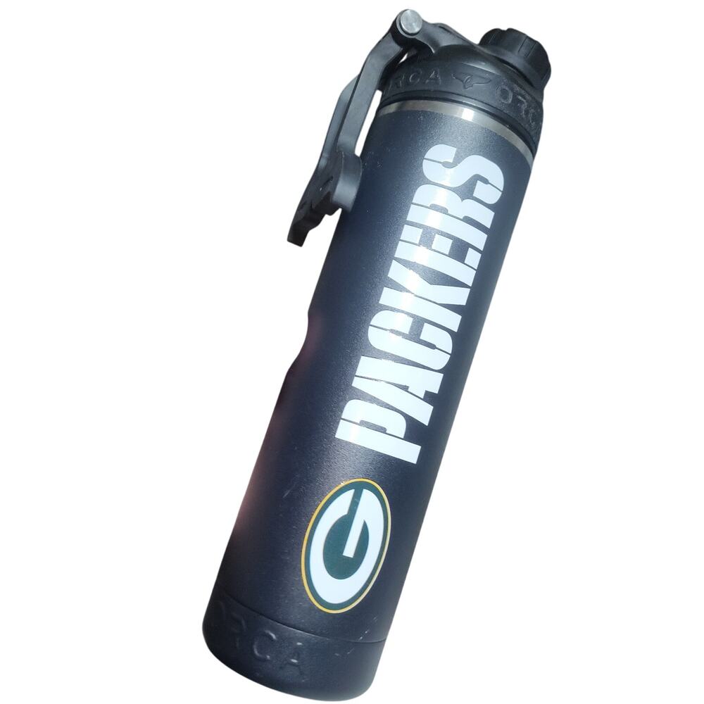 ORCA EUC GREEN BAY PACKERS NFL 24 oz STAINLESS STEEL INSULATED TUMBLER CUP